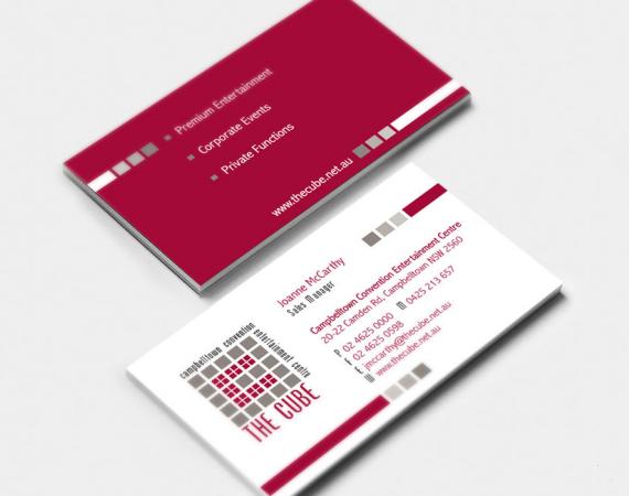 The Cube Business Card