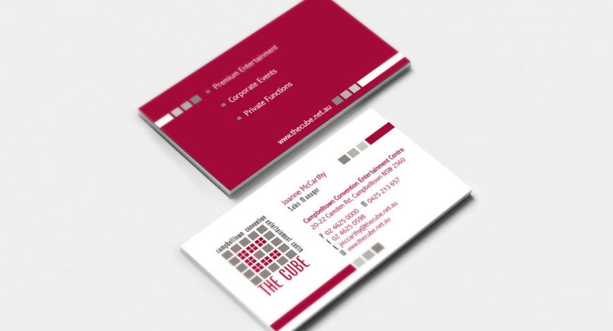 The Cube Business Card
