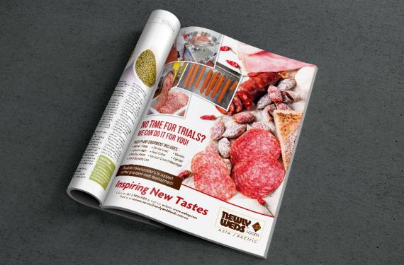 Newly Weds Food Advert